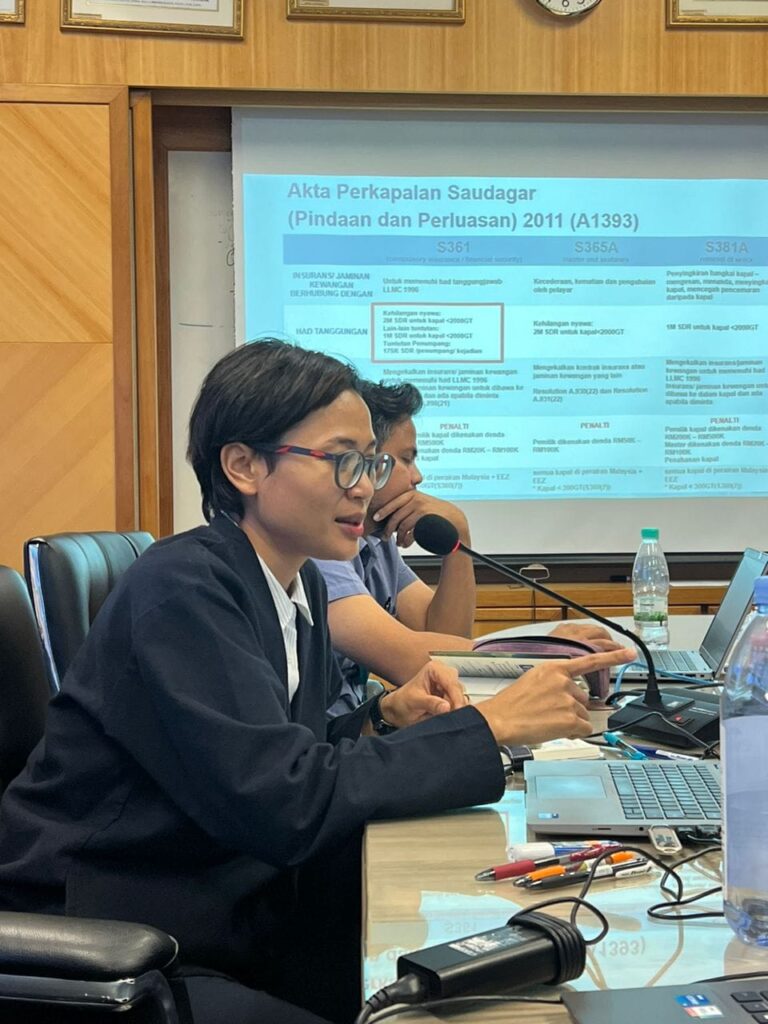 Discussions on the Implementation of P&I Insurance in Malaysia and Briefing on Domestic Shipping License