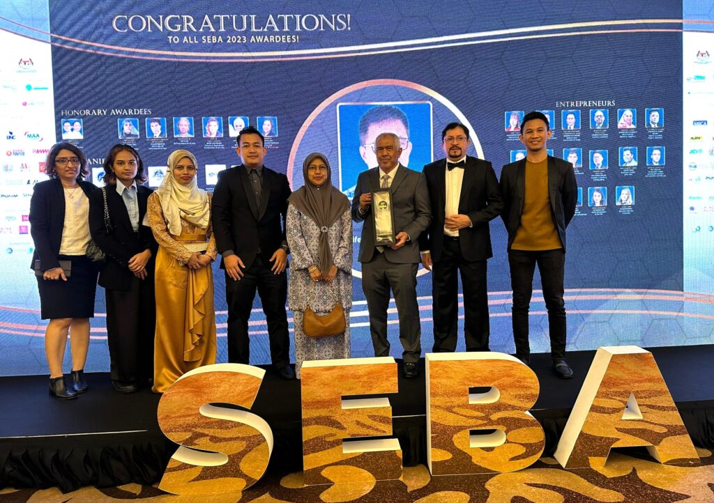 P&I Malaysia won best “Marine Insurance” SME and Entrepreneurs Business Awards (SEBA) 2023